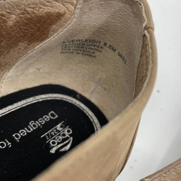 ABEO Women Everleigh Mary Jane Shoes Leather Size 9.5 Adjustable Supportive Boho - Picture 6 of 6